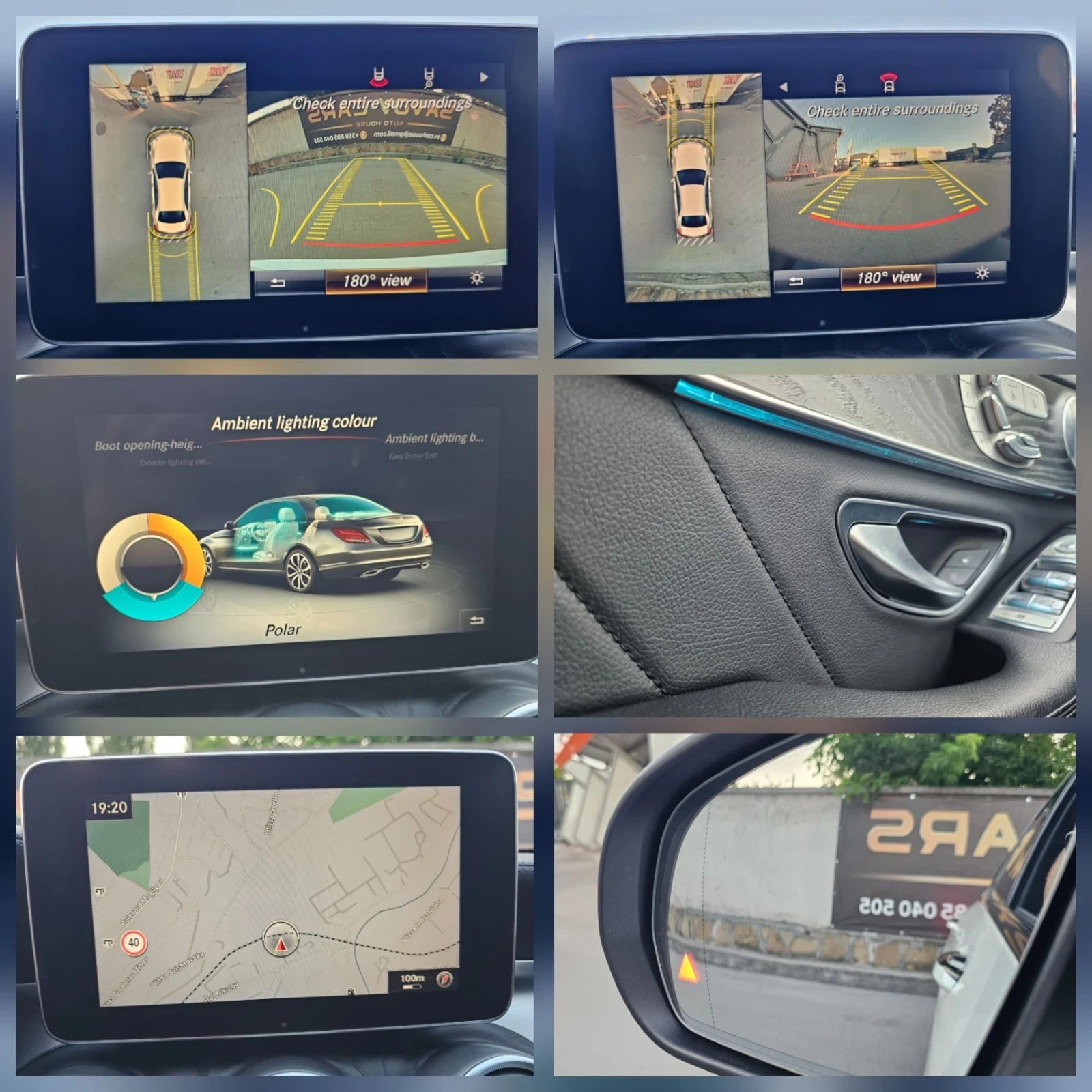Mercedes-Benz C 250 4MATIC/AMG Line/AIRMATIC/Burmester/Panorama/360cam, снимка 17 - Автомобили и джипове - 55184946
