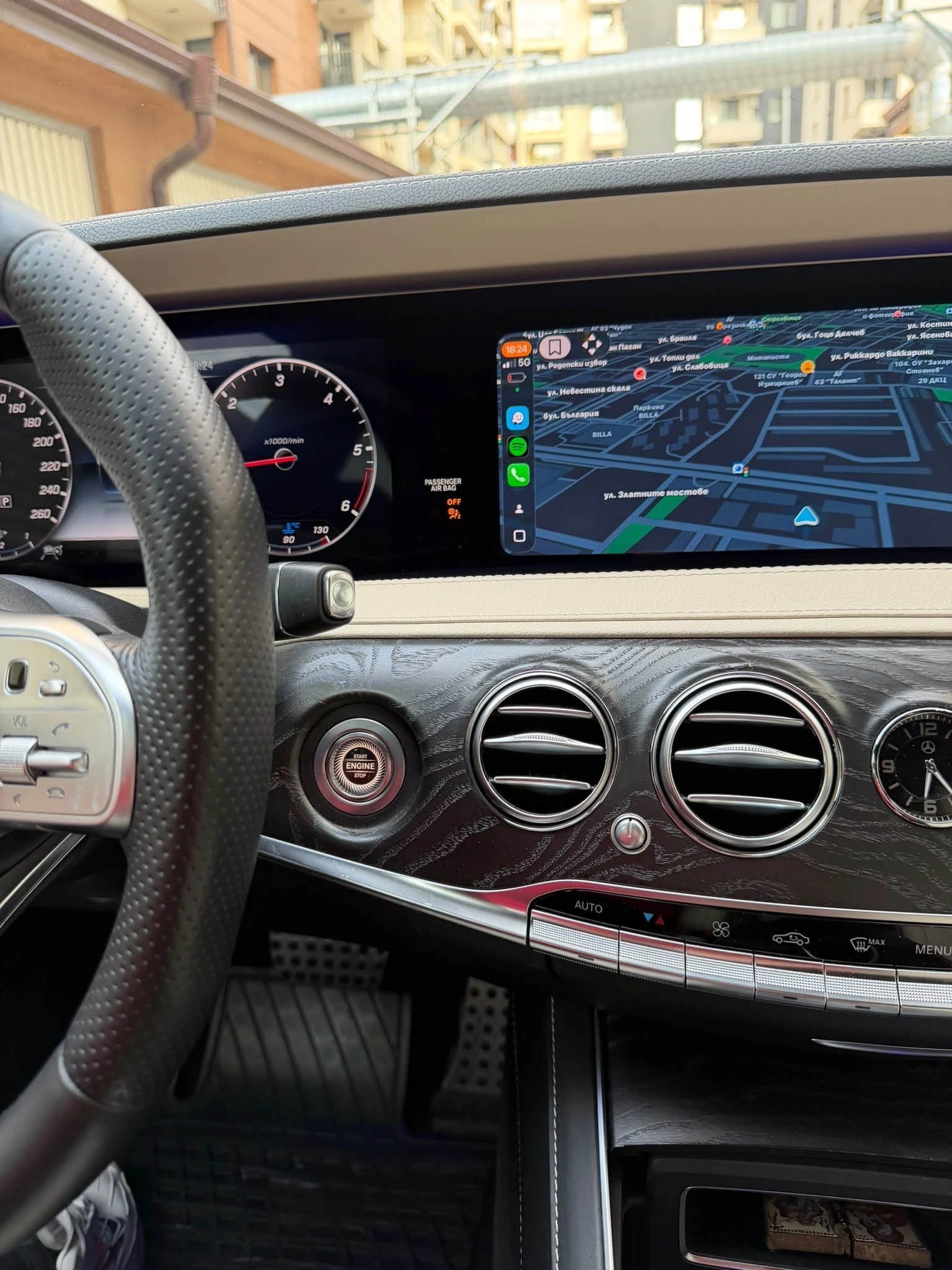 Mercedes-Benz S 350 4-MATIC-FULL, снимка 14 - Автомобили и джипове - 55541605