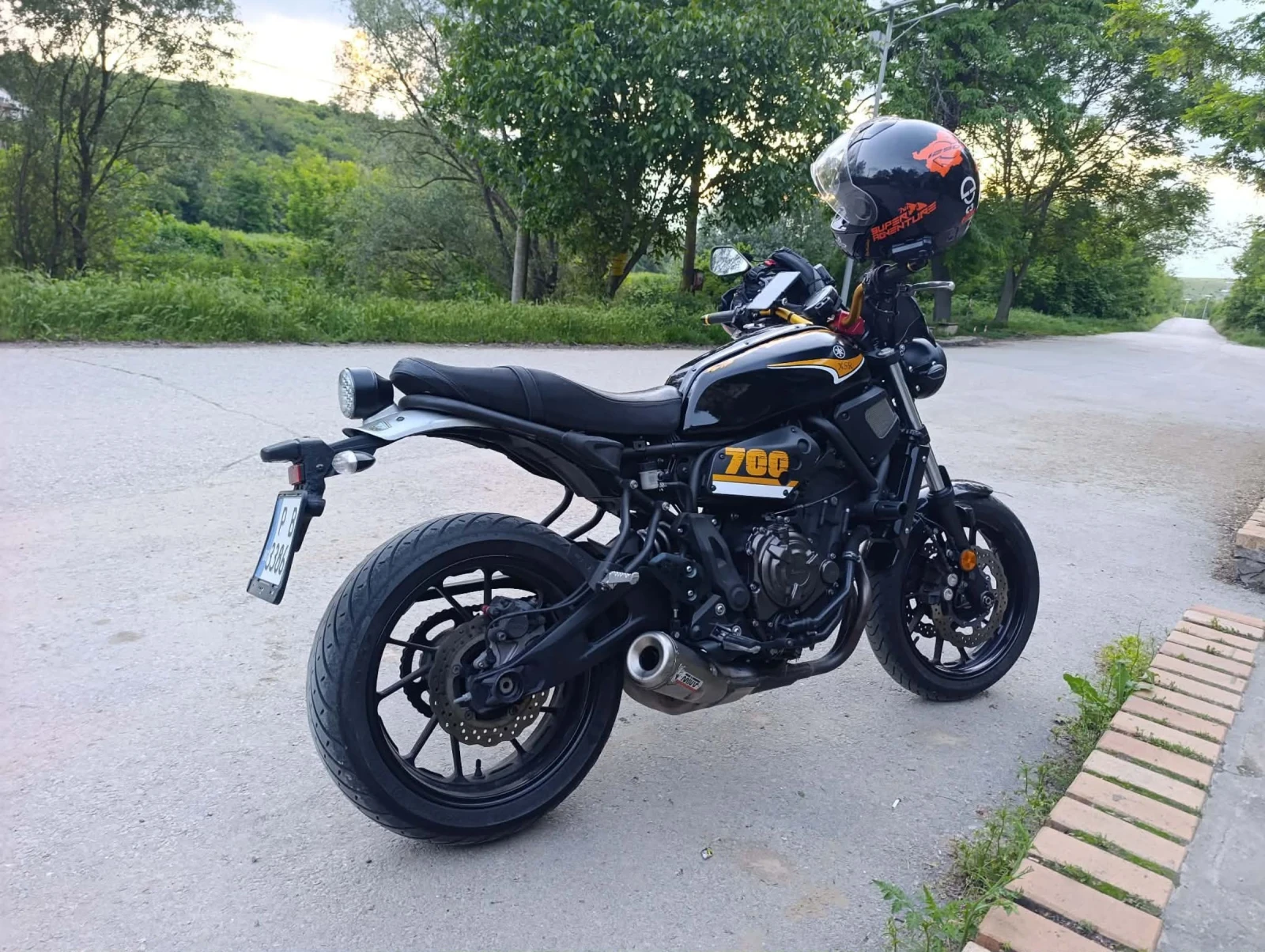 Yamaha XSR700 MT 07, снимка 4 - Мотоциклети и мототехника - 54699915