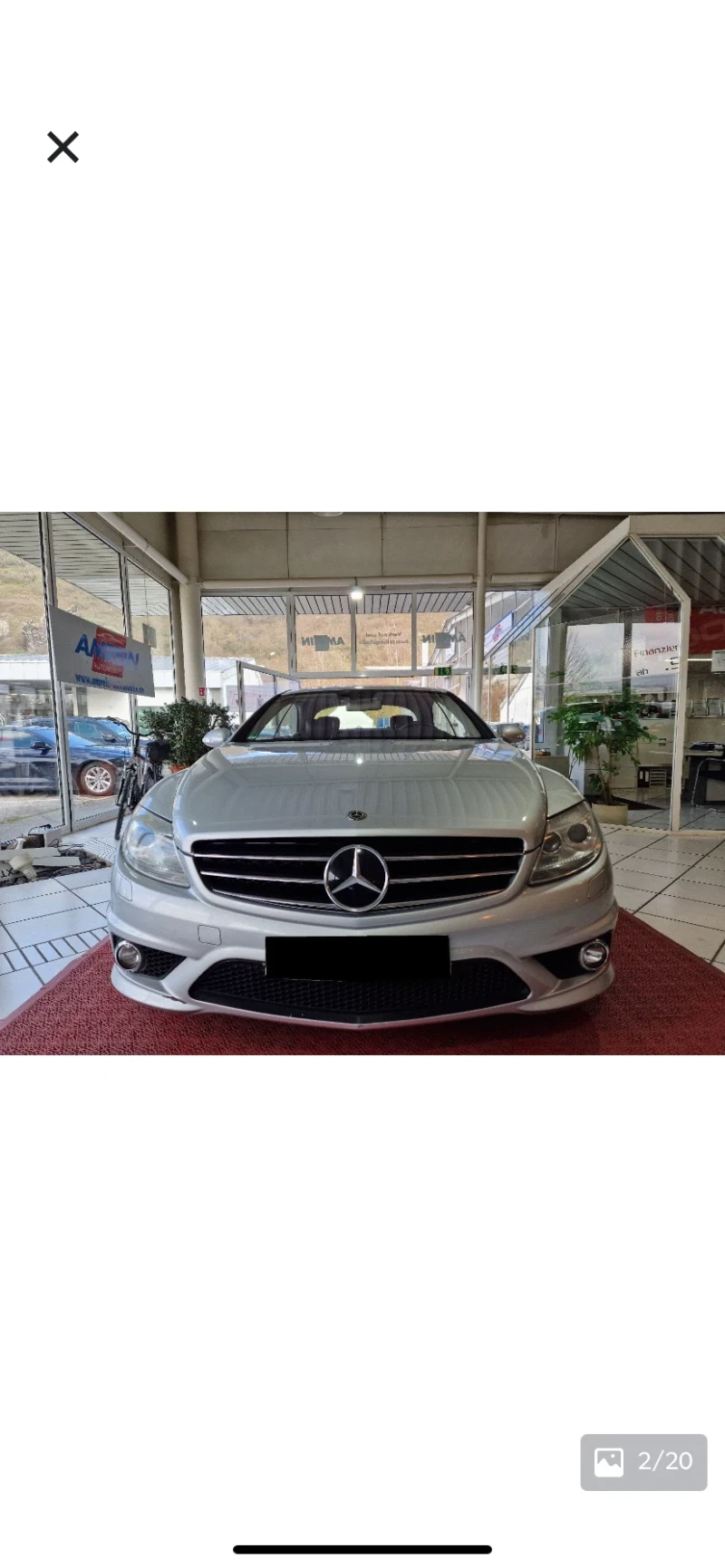 Mercedes-Benz CL 500 5.5 АМГ LPG, снимка 1 - Автомобили и джипове - 47150936