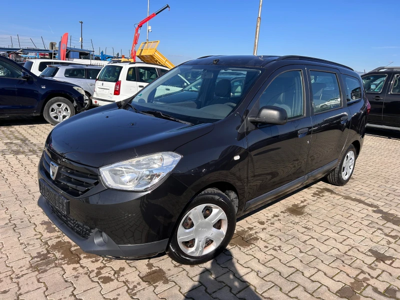 Dacia Lodgy 1.2i NAVI 5+ 1 EURO 5 ЛИЗИНГ, снимка 1 - Автомобили и джипове - 47579815