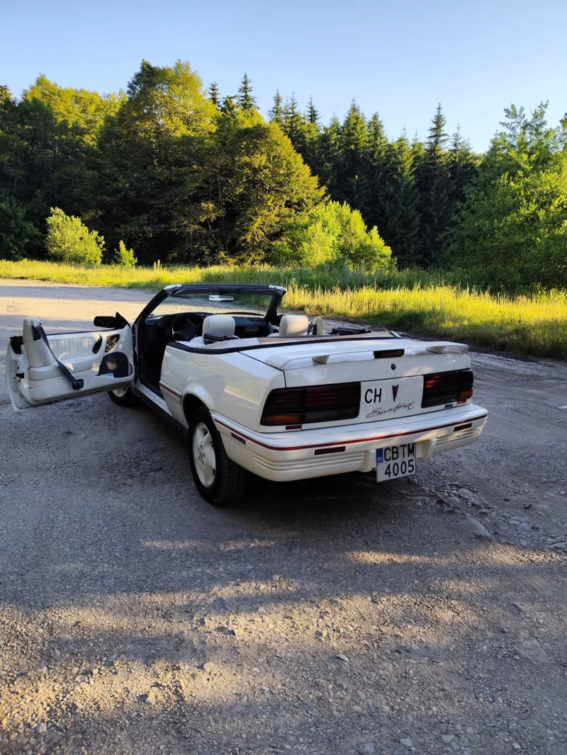 Pontiac Sunbird CABRIO, снимка 4 - Автомобили и джипове - 52689332