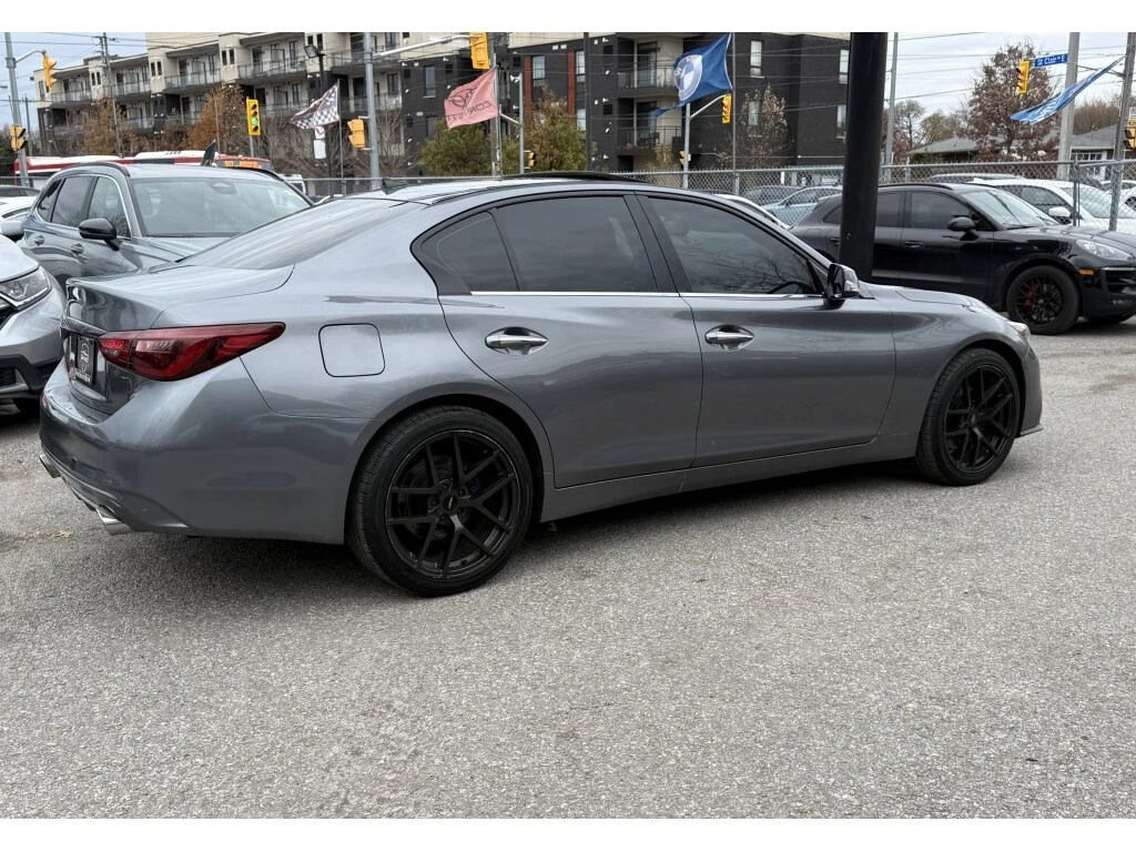 Infiniti Q50 * АВТО КРЕДИТ* ЦЕНА ДО БГ * СЕРВИЗНА ИСТОРИЯ *  - изображение 8