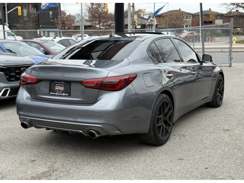 Infiniti Q50 * АВТО КРЕДИТ* ЦЕНА ДО БГ * СЕРВИЗНА ИСТОРИЯ *  - изображение 5