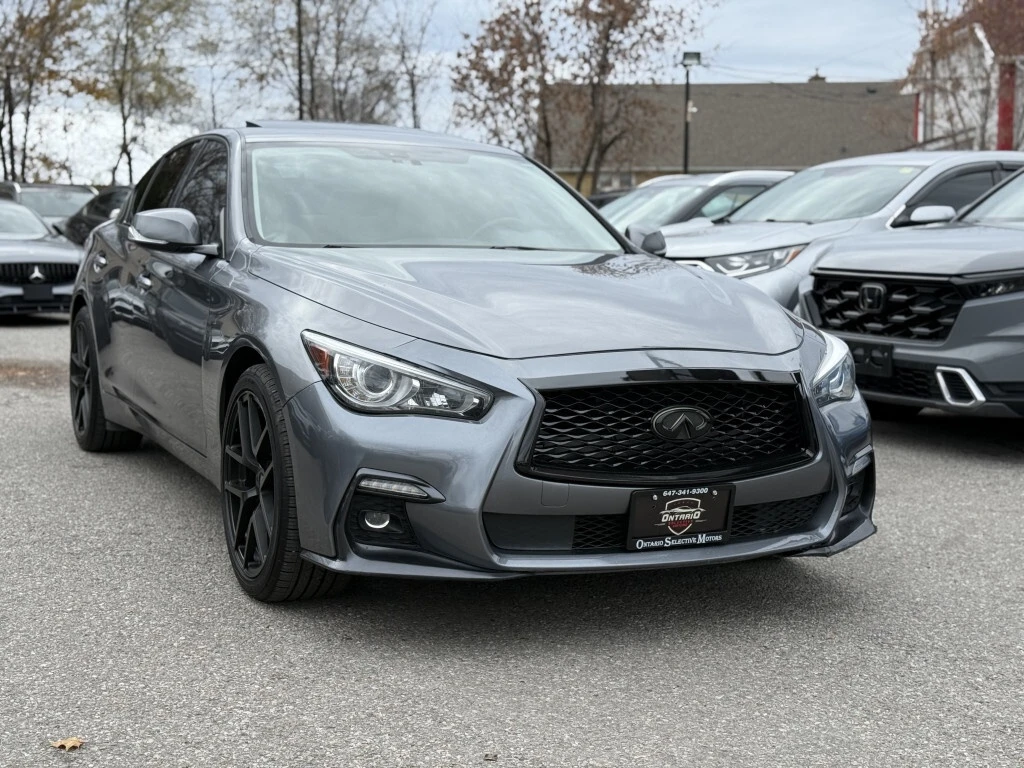 Infiniti Q50 * АВТО КРЕДИТ* ЦЕНА ДО БГ * СЕРВИЗНА ИСТОРИЯ *  - изображение 3