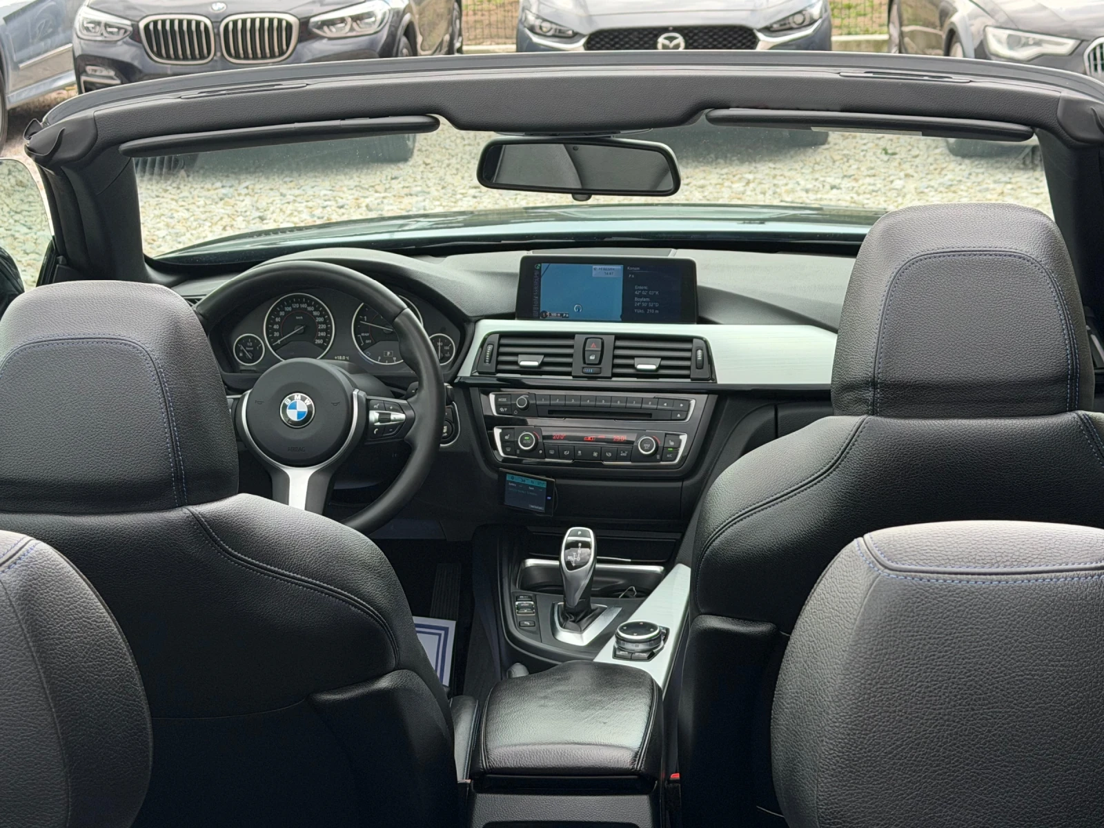 BMW 420 Кабрио Топ!Нов внос от Германия, снимка 13 - Автомобили и джипове - 54246346