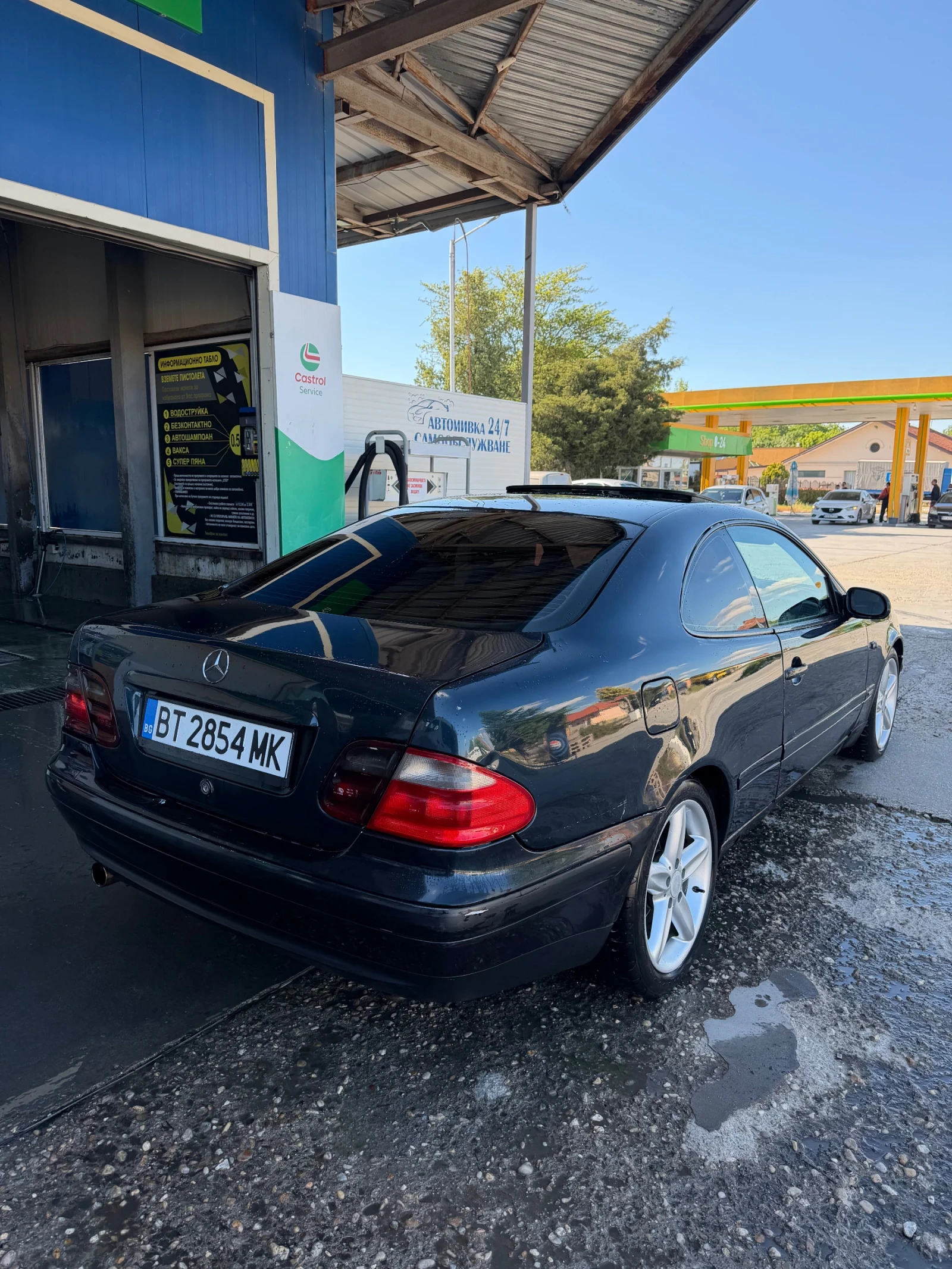 Mercedes-Benz CLK 200 COMPRESSOR Газов Инжекцион.!, снимка 3 - Автомобили и джипове - 54597152