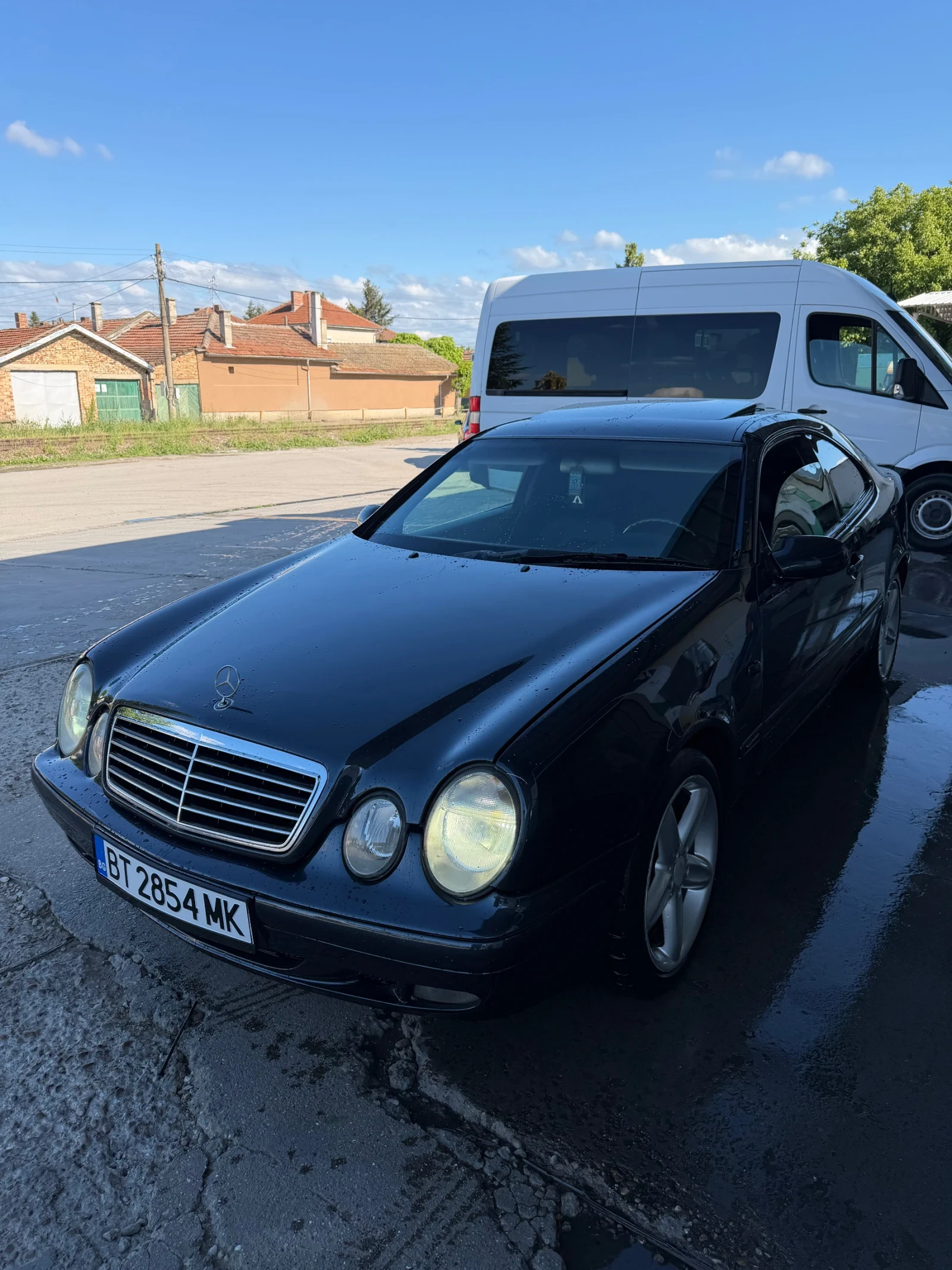Mercedes-Benz CLK 200 COMPRESSOR Газов Инжекцион.!, снимка 2 - Автомобили и джипове - 54597152
