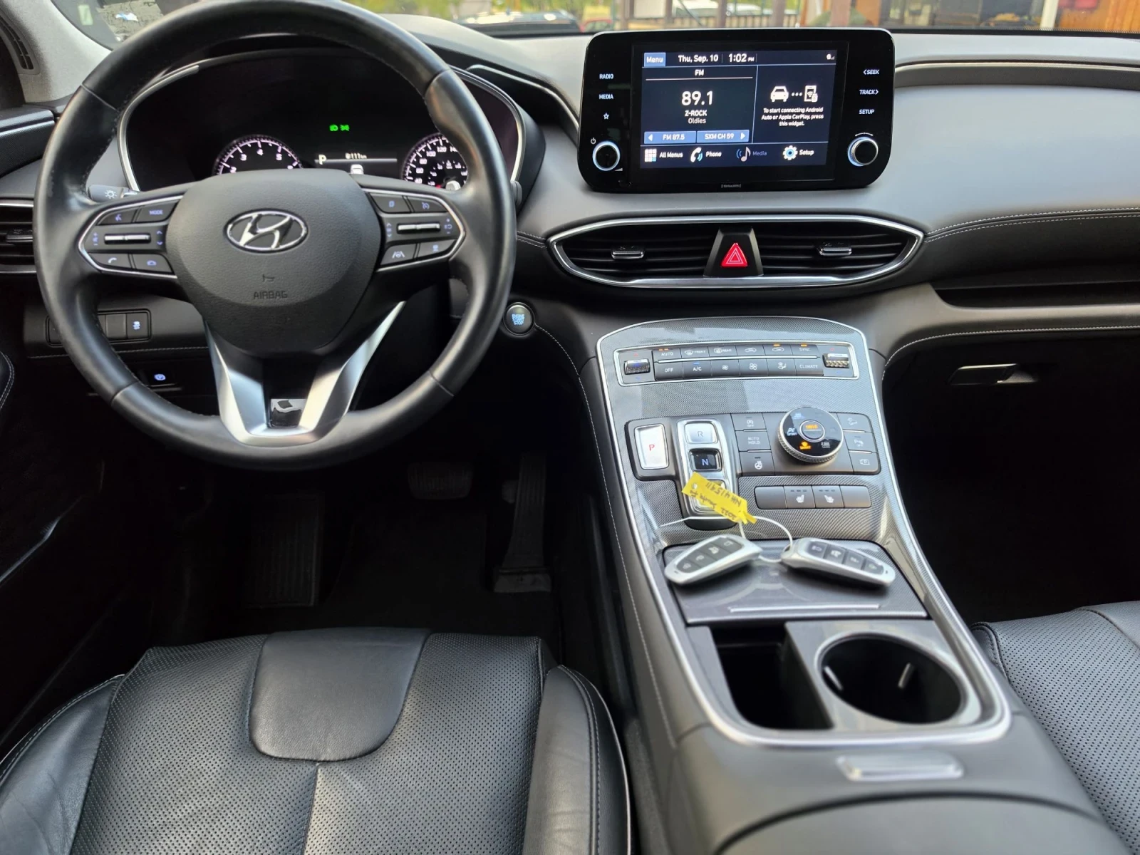 Hyundai Santa fe 2.5 HTRAC * ПАНОРАМА, снимка 8 - Автомобили и джипове - 56023983