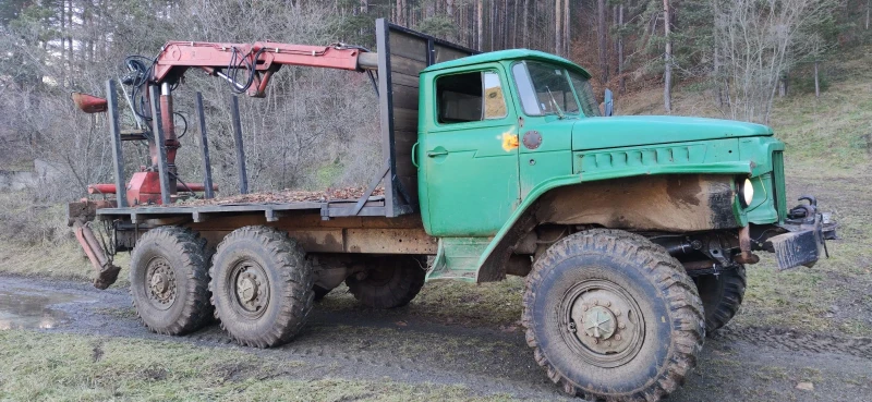 Ural 4320 Кран, снимка 1 - Камиони - 48123801