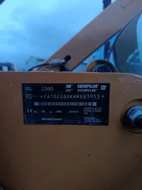 Мини челни товарачи Cat 226D3-3500часа., снимка 9