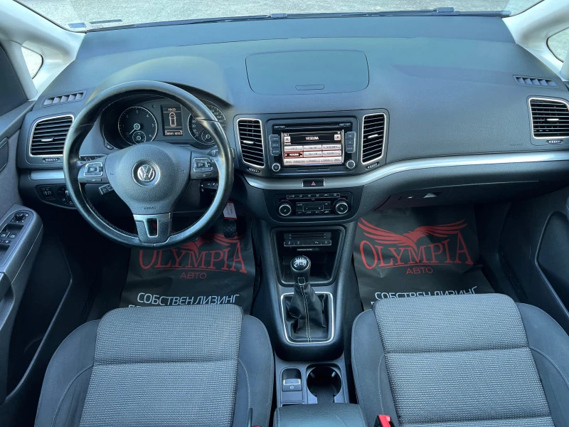 VW Sharan 2.0TDI 140ps, СОБСТВЕН ЛИЗИНГ/БАРТЕР, снимка 6 - Автомобили и джипове - 46535245