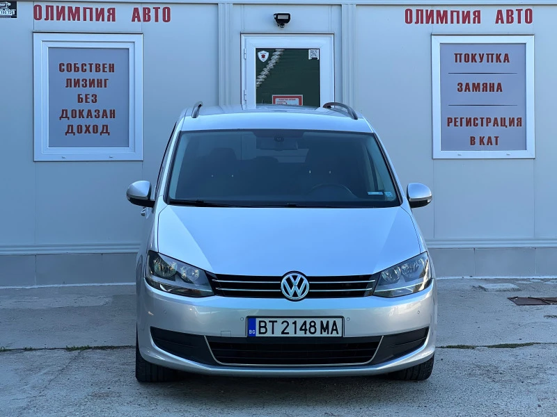 VW Sharan 2.0TDI 140ps, СОБСТВЕН ЛИЗИНГ/БАРТЕР, снимка 2 - Автомобили и джипове - 46535245