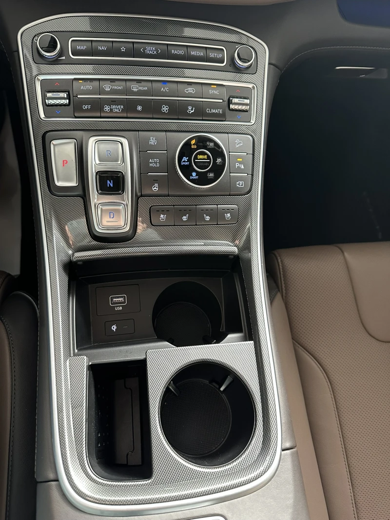 Hyundai Santa fe 1.6 T-GDI Plug-in Hybrid Prime 4WD, снимка 12 - Автомобили и джипове - 53562416
