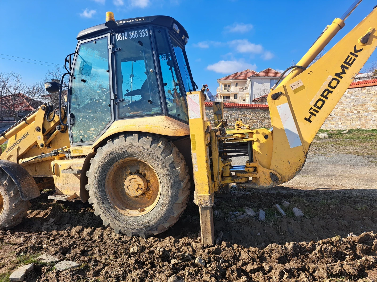 Багер Hidromek 102b, снимка 3 - Индустриална техника - 55032835
