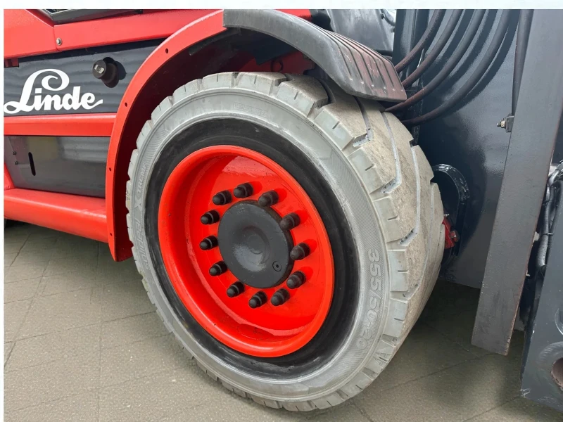 Мотокар Linde H 80 D -02, снимка 9 - Индустриална техника - 52411151