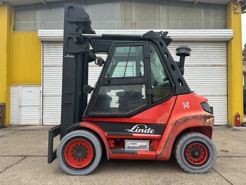 Мотокар Linde H 80 D -02, снимка 7 - Индустриална техника - 52411151