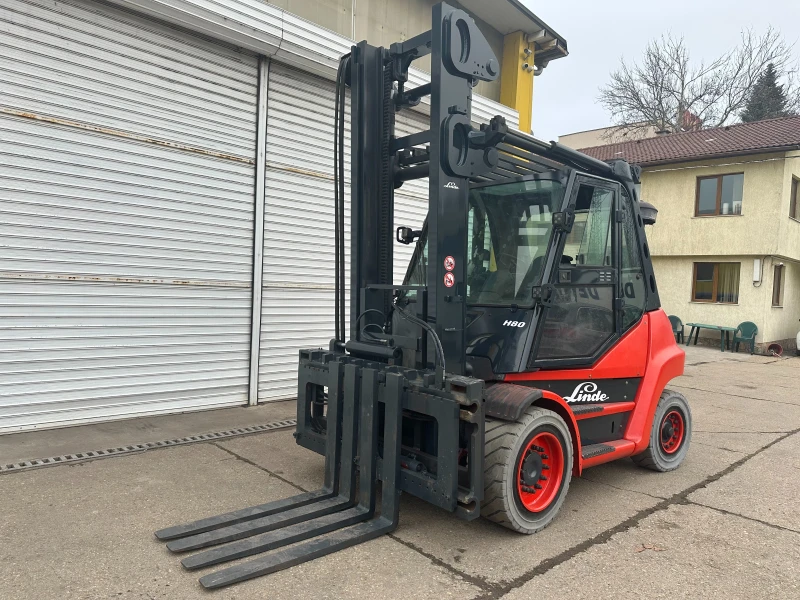 Мотокар Linde H 80 D -02