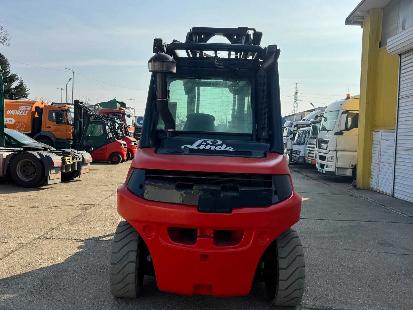 Мотокар Linde H 80 D -02, снимка 3 - Индустриална техника - 52411151