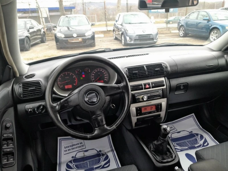 Seat Leon 1.6  16V !!!!Климатроник!!! , снимка 2 - Автомобили и джипове - 43516432