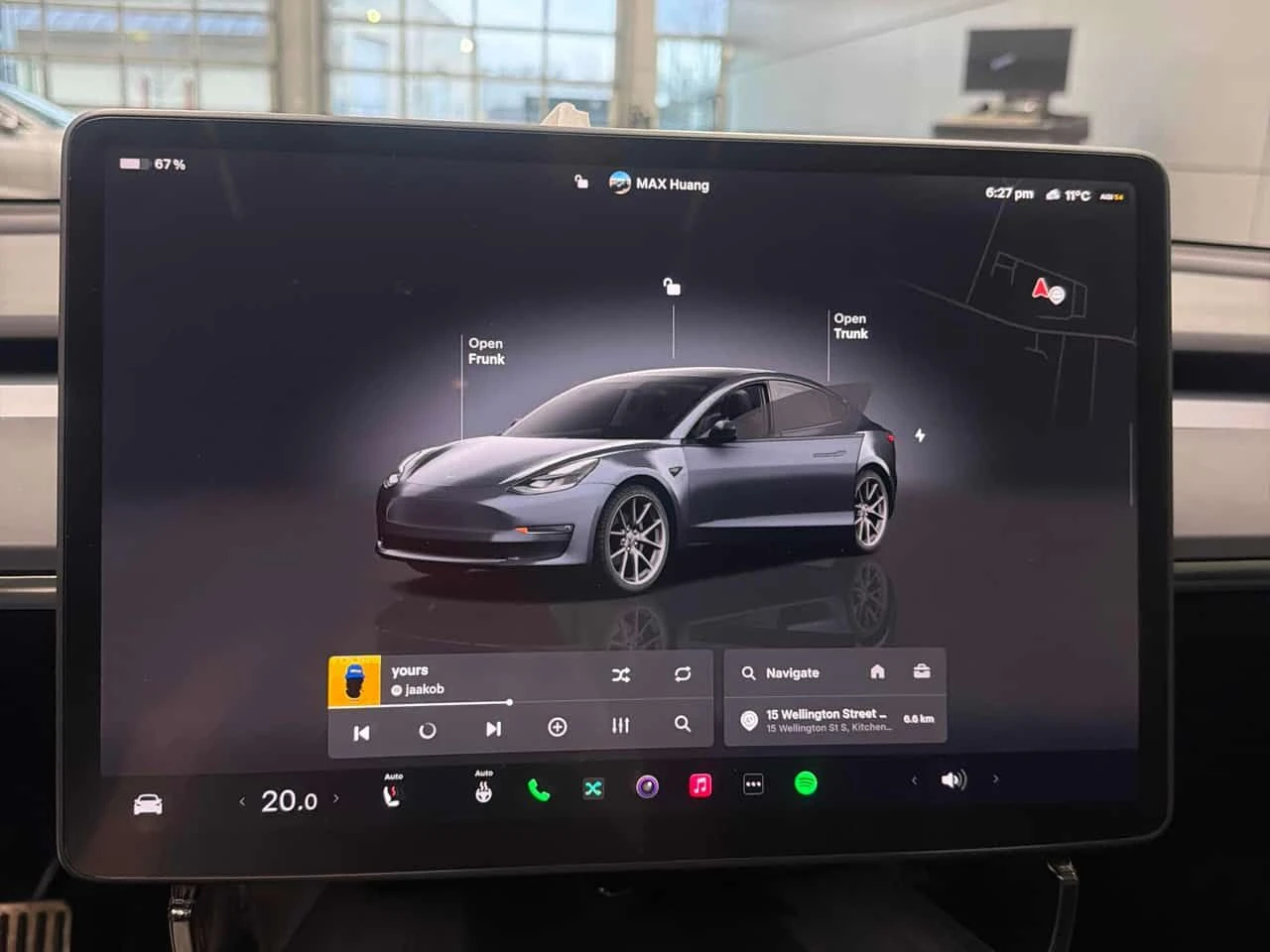 Tesla Model 3 * RWD * PANO* KEYLESS* ПОДГРЕВ* , снимка 8 - Автомобили и джипове - 53989969