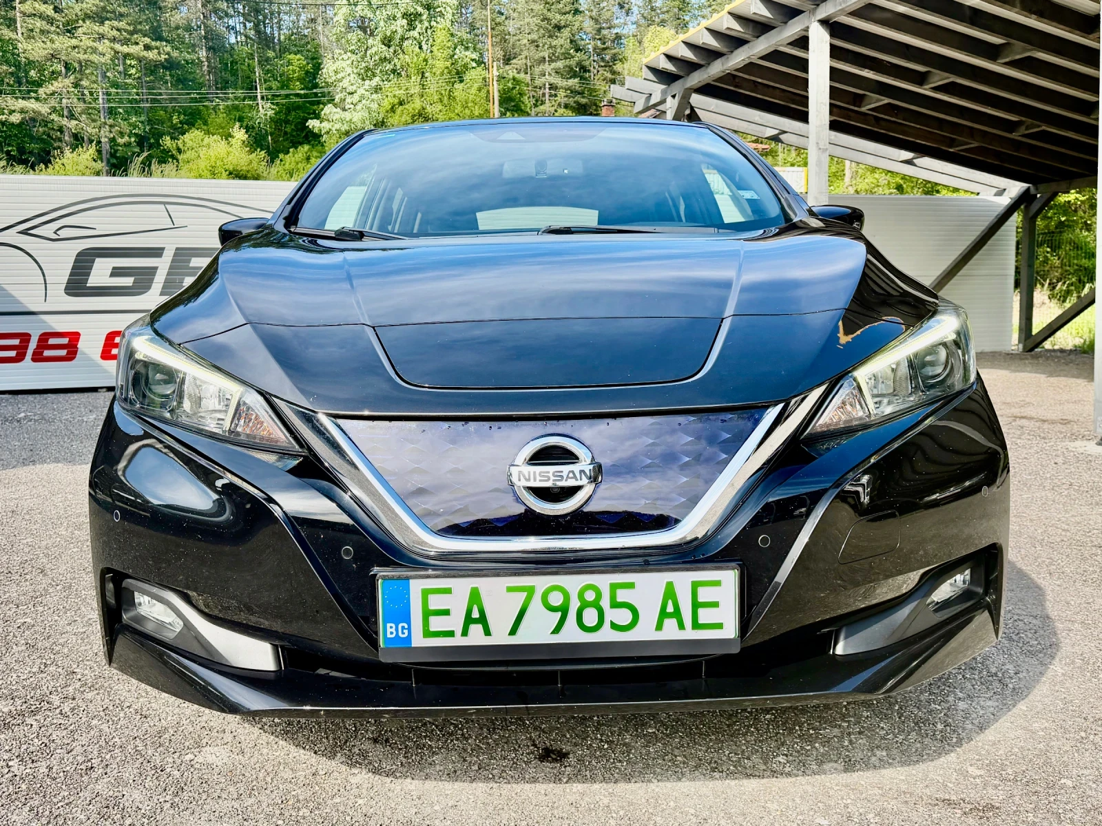 Nissan Leaf  40kw* TEKNA* REALNI KM* , снимка 2 - Автомобили и джипове - 54542013