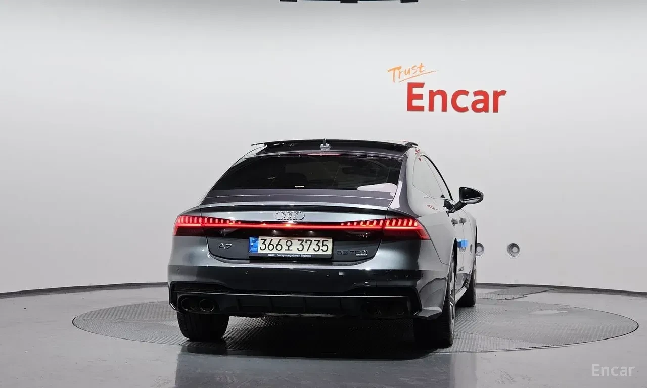 Audi A7 55TFSI* MATRIX* S* LINE* ОБДУХВАНЕ* ДИСТРОНИК* , снимка 4 - Автомобили и джипове - 55818359