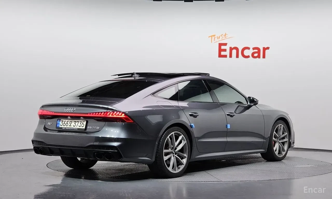 Audi A7 55TFSI* MATRIX* S* LINE* ОБДУХВАНЕ* ДИСТРОНИК* , снимка 2 - Автомобили и джипове - 55818359
