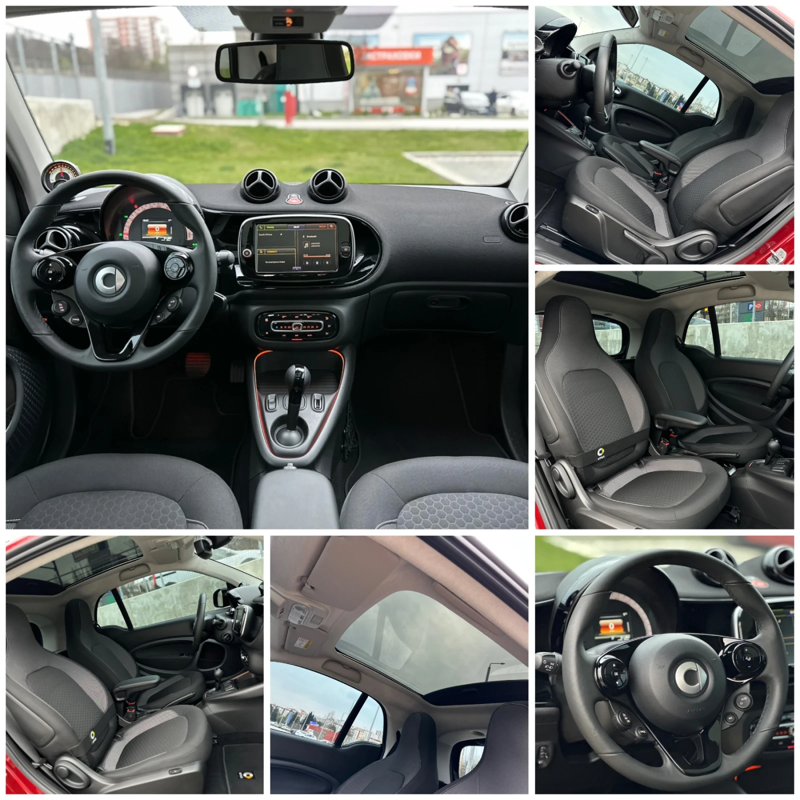 Smart Fortwo EQ Exclusive * Full LED * , снимка 12 - Автомобили и джипове - 56161732