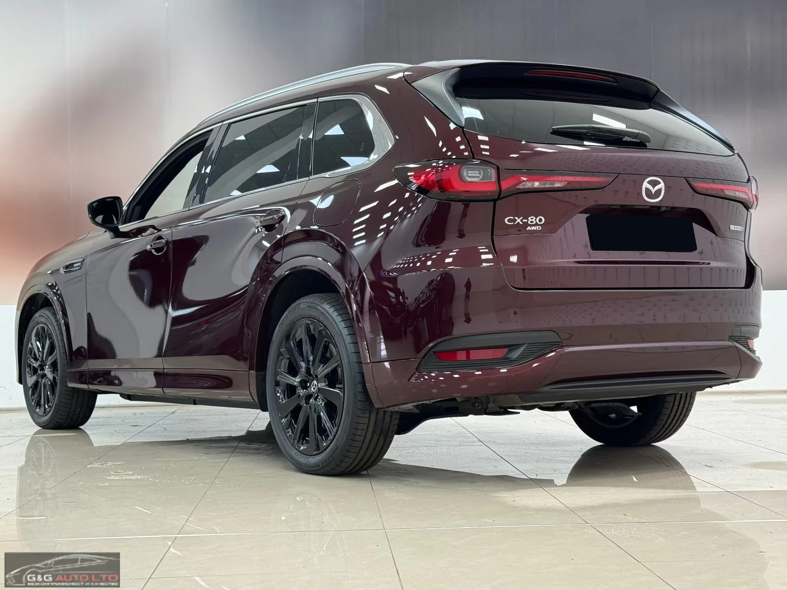 Mazda CX-80 2.5PHEV/328HP/HOMURA-PLUS/7S/PANO/360/BOSE/455q, снимка 3 - Автомобили и джипове - 55037008