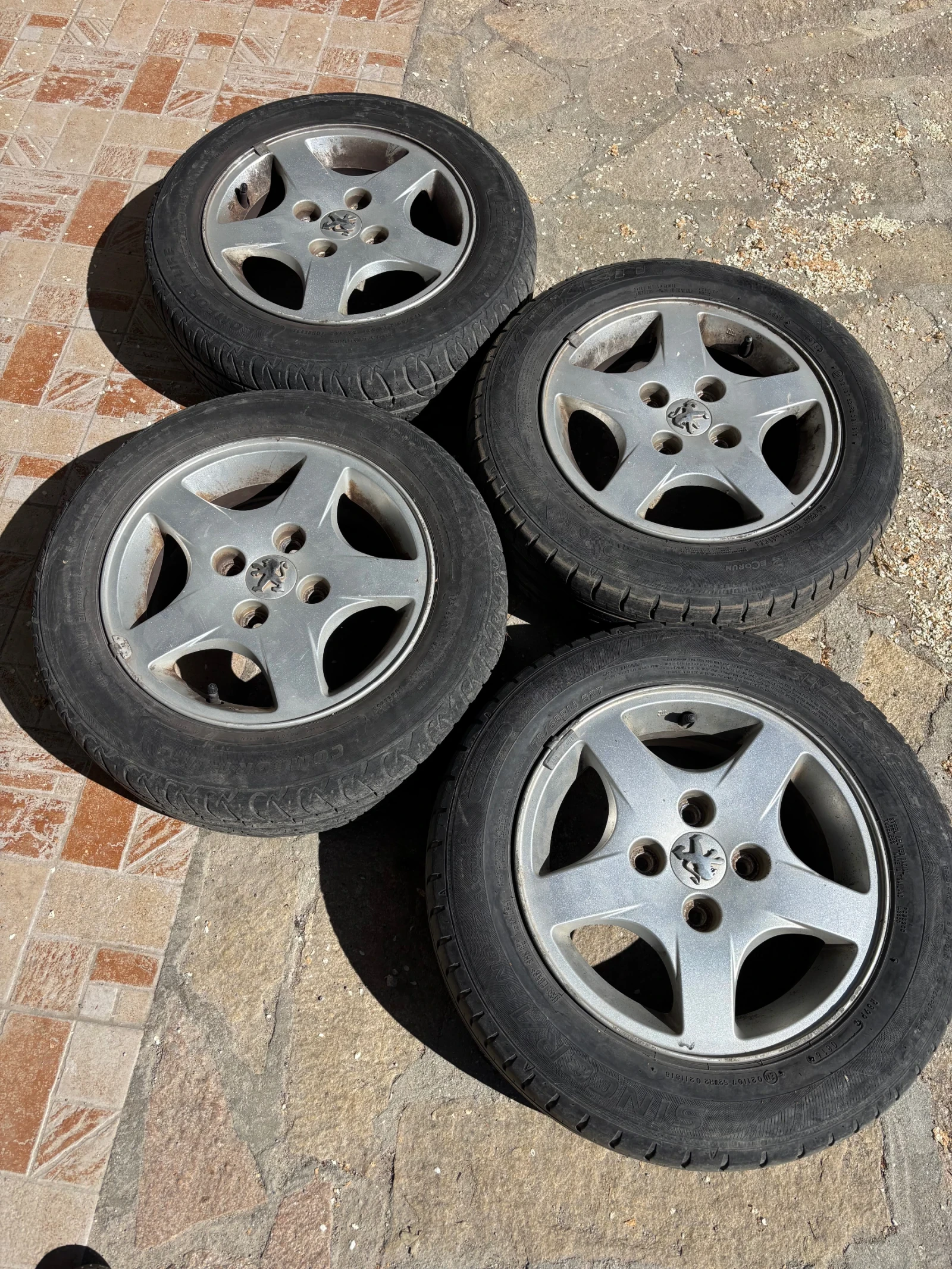 Джанти за Peugeot 206