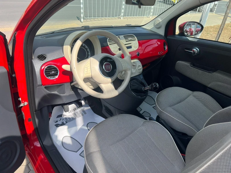 Fiat 500 1.3MJT/PANORAMA, снимка 7 - Автомобили и джипове - 46993355