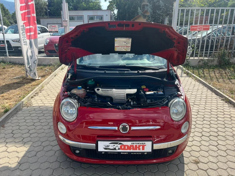 Fiat 500 1.3MJT/PANORAMA, снимка 16 - Автомобили и джипове - 46993355