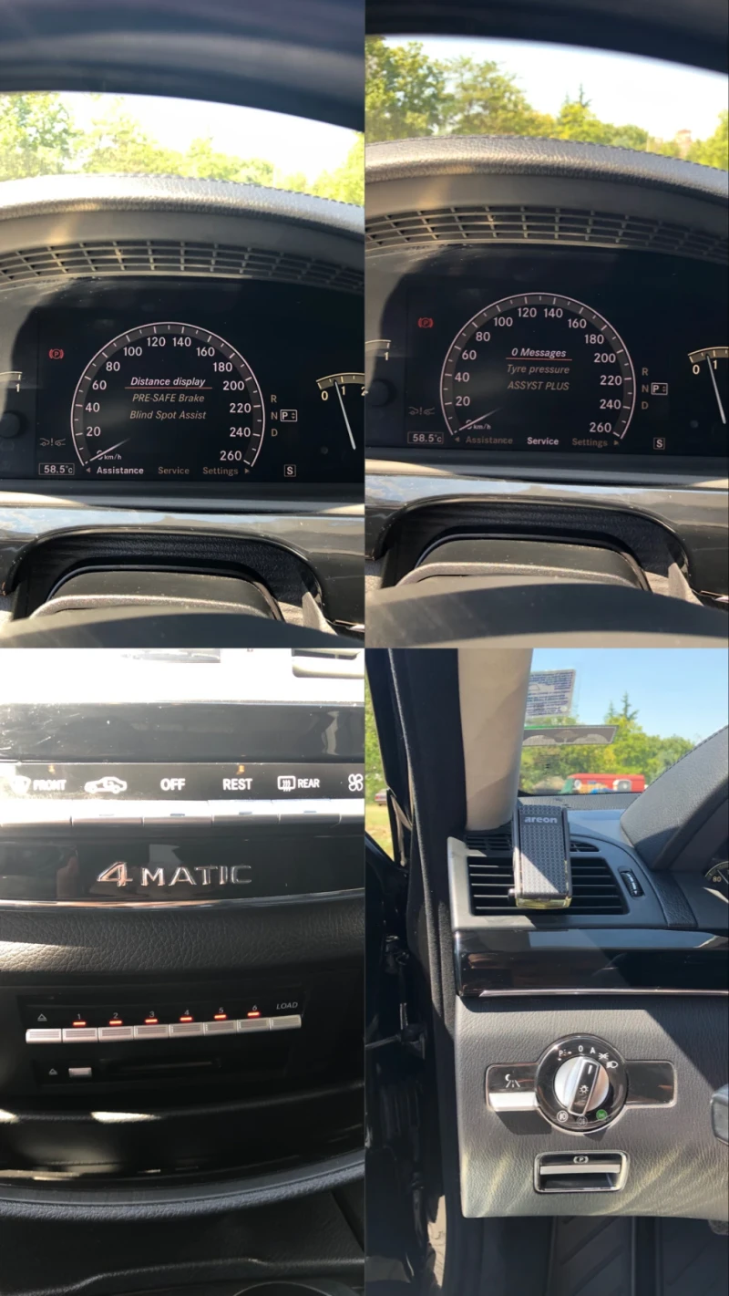 Mercedes-Benz S 500 4-MATIC FULL, снимка 12 - Автомобили и джипове - 53373088