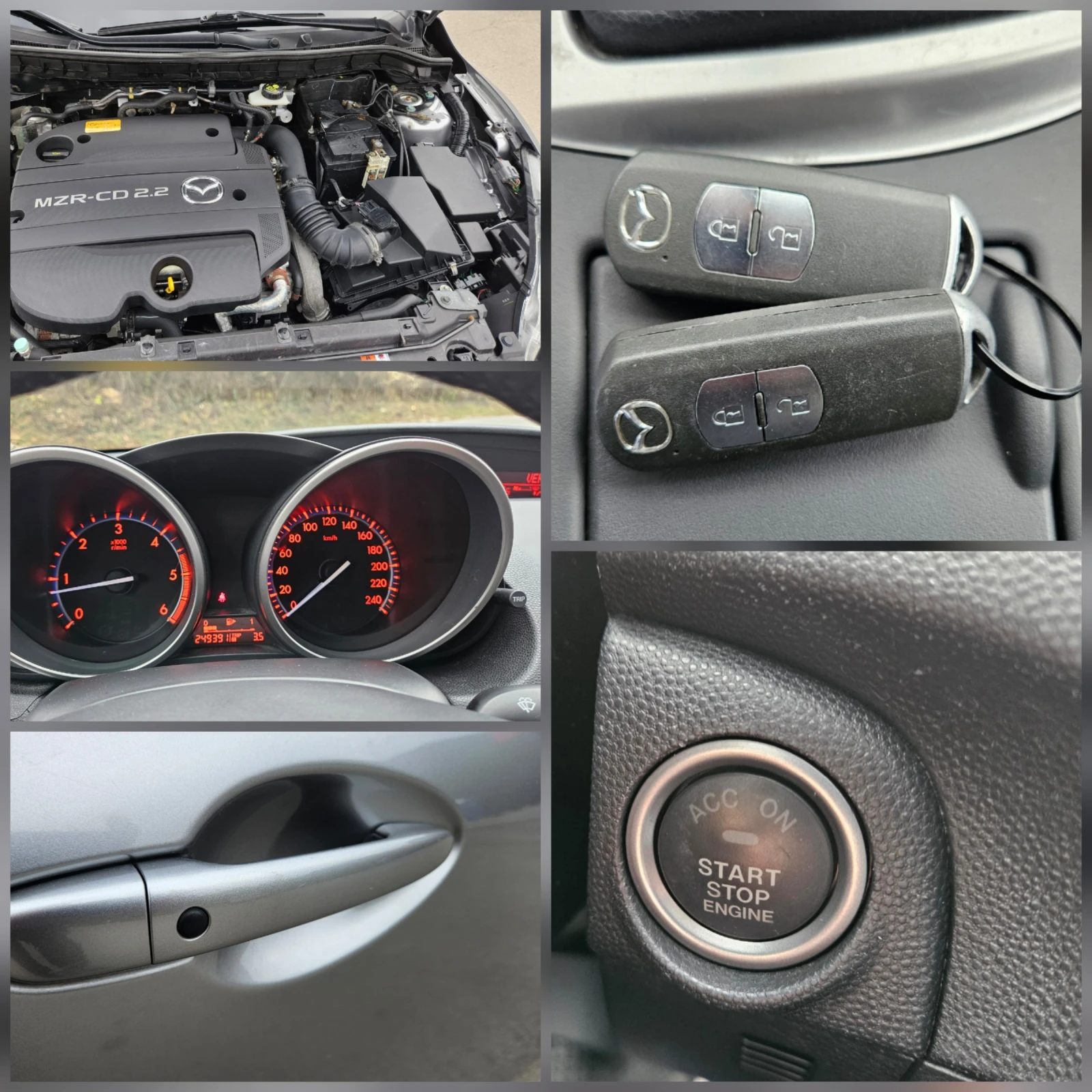 Mazda 3 2.2 MZR NAVIG/KLIMATRON/KEYLES | Mobile.bg   16