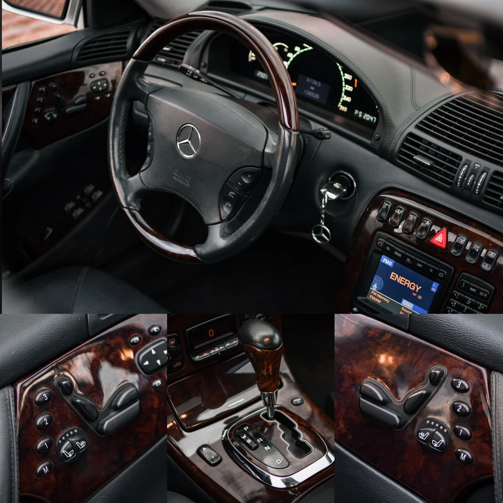 Mercedes-Benz CL 500 * 306hp * 126000км * , снимка 14 - Автомобили и джипове - 54146843