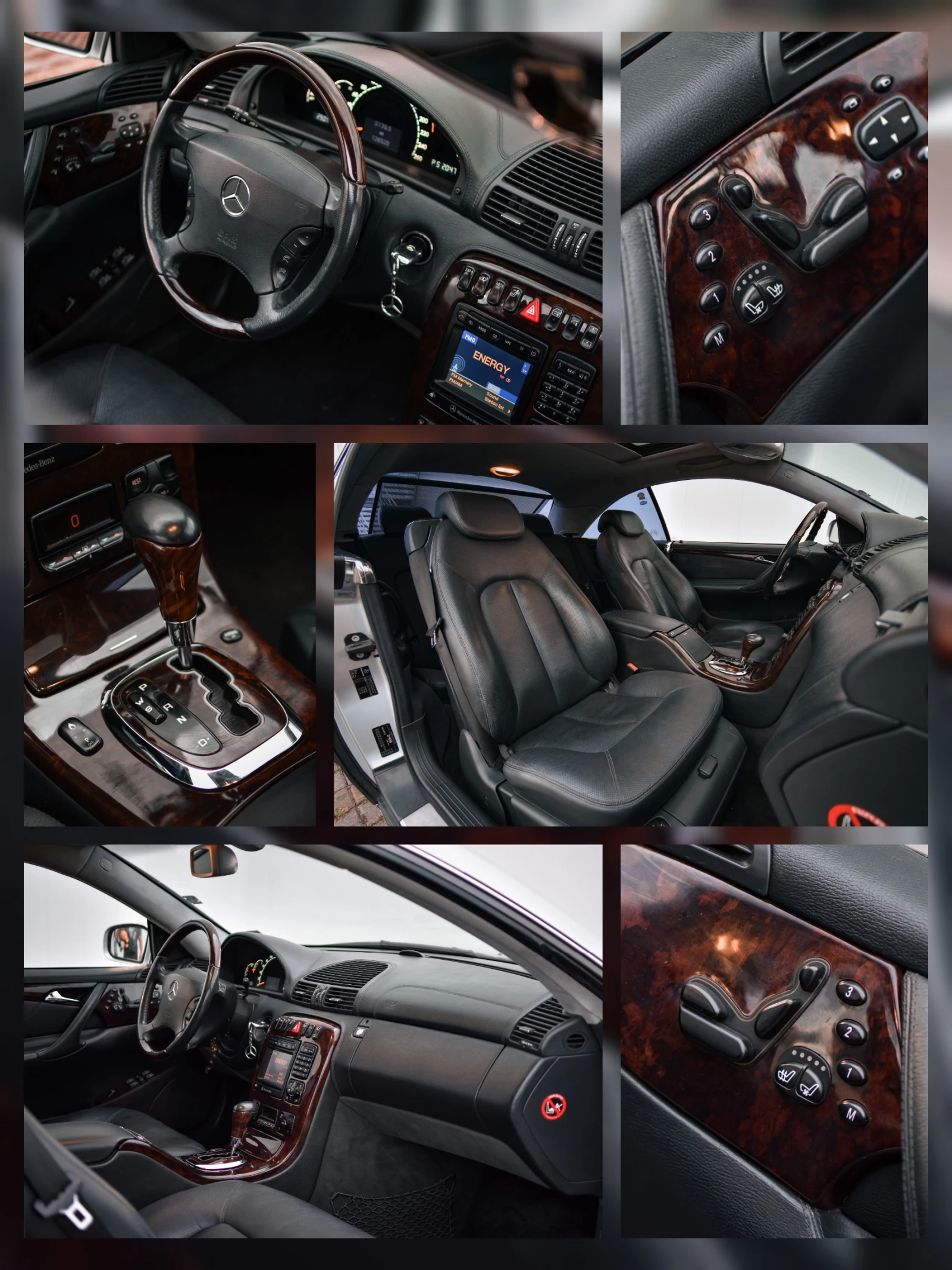 Mercedes-Benz CL 500 * 306hp * 126000км * , снимка 15 - Автомобили и джипове - 54146843