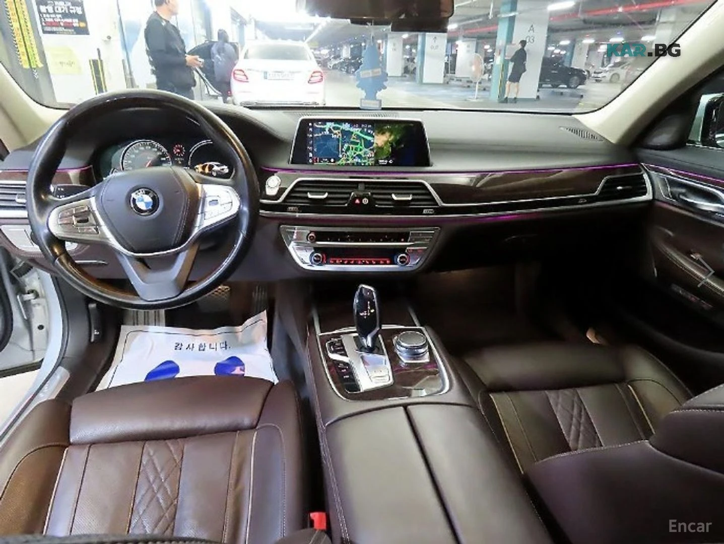 BMW 740 Li xDrive - DISTRONIC - ОБДУХ - 360 - ТВ - ПОДГРЕВ, снимка 10 - Автомобили и джипове - 56070871