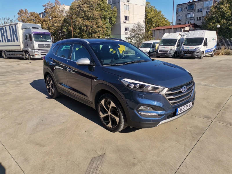 Hyundai Tucson 1, 7cdti klima, снимка 7 - Автомобили и джипове - 47701187