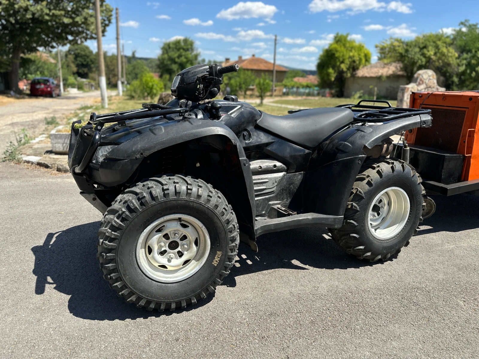 Honda Trx 500 4x4 Блокажи - изображение 4