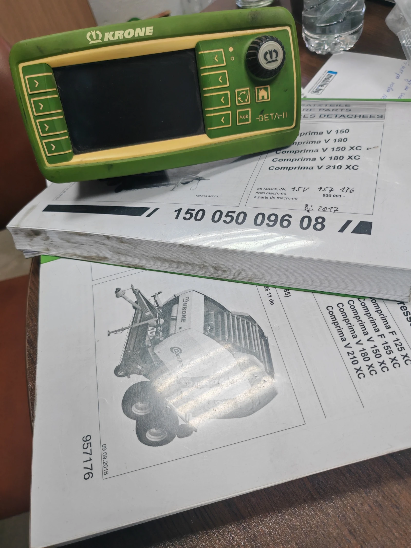 Балировачка Krone Krone Comprima V150 XC лизинг , снимка 17 - Селскостопанска техника - 54946269