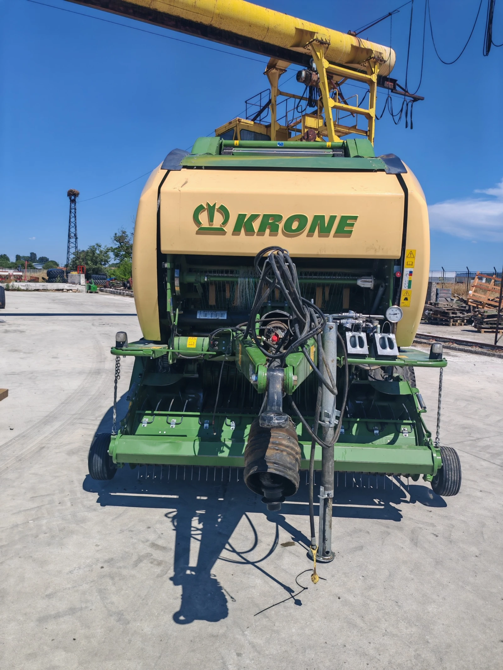 Балировачка Krone Krone Comprima V150 XC лизинг , снимка 3 - Селскостопанска техника - 54946269