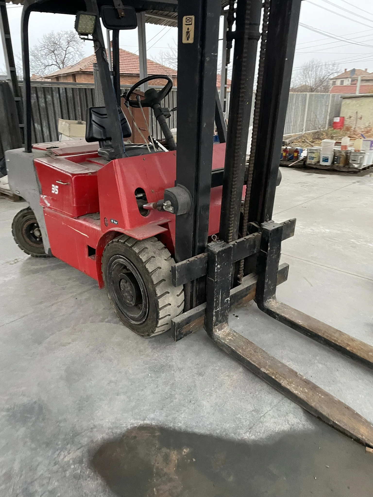 Мотокар Други дизел перкинс, снимка 1