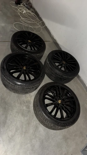 Гуми с джанти Continental 315/35R20, снимка 1