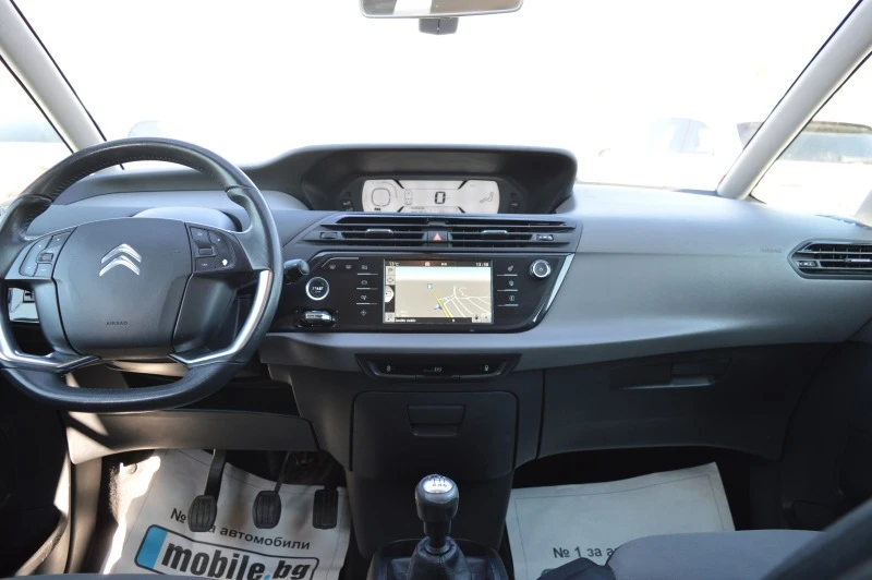 Citroen Grand C4 Picasso 1.6HDI-7MESTA-KLIMA, снимка 14 - Автомобили и джипове - 44082527