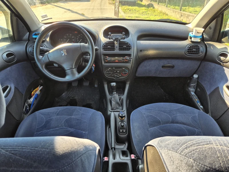 Peugeot 206 1.1 газ бензин , снимка 8 - Автомобили и джипове - 52857235