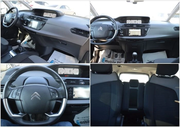 Citroen Grand C4 Picasso 1.6HDI-7MESTA-KLIMA, снимка 15 - Автомобили и джипове - 44082527