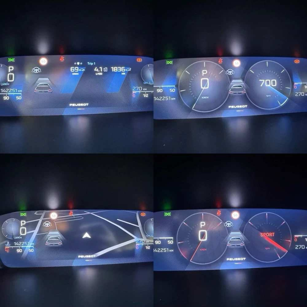 Peugeot 308 1.5 BlueHDi - EAT8 - Allure - Distronic - Keyless, снимка 11 - Автомобили и джипове - 54914618