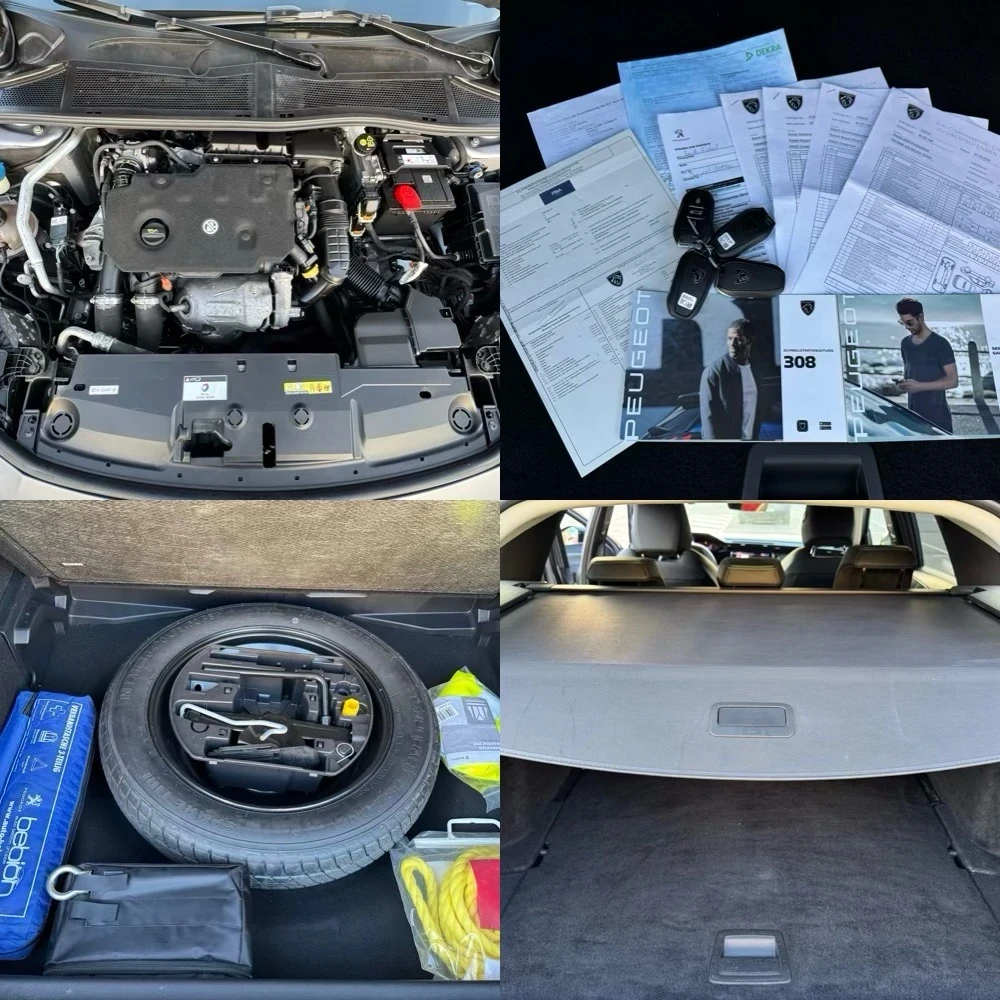 Peugeot 308 1.5 BlueHDi - EAT8 - Allure - Distronic - Keyless, снимка 14 - Автомобили и джипове - 54914618