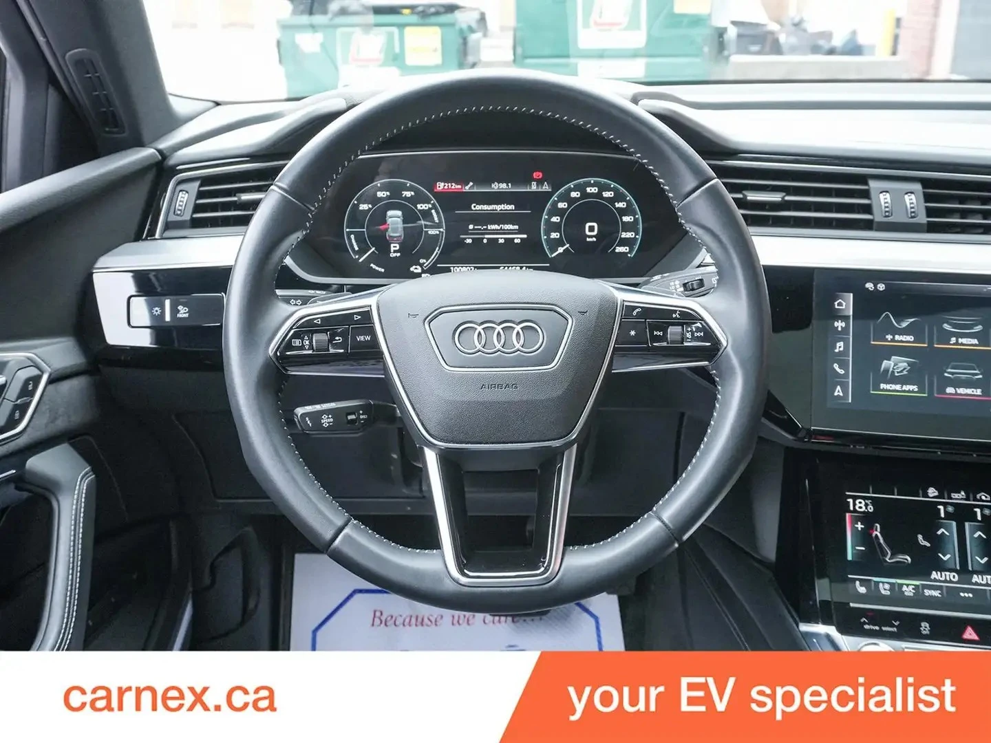 Audi E-Tron 55 Quattro Technik AWD* HUD* 360* Bang&Olufsen, снимка 10 - Автомобили и джипове - 55944741